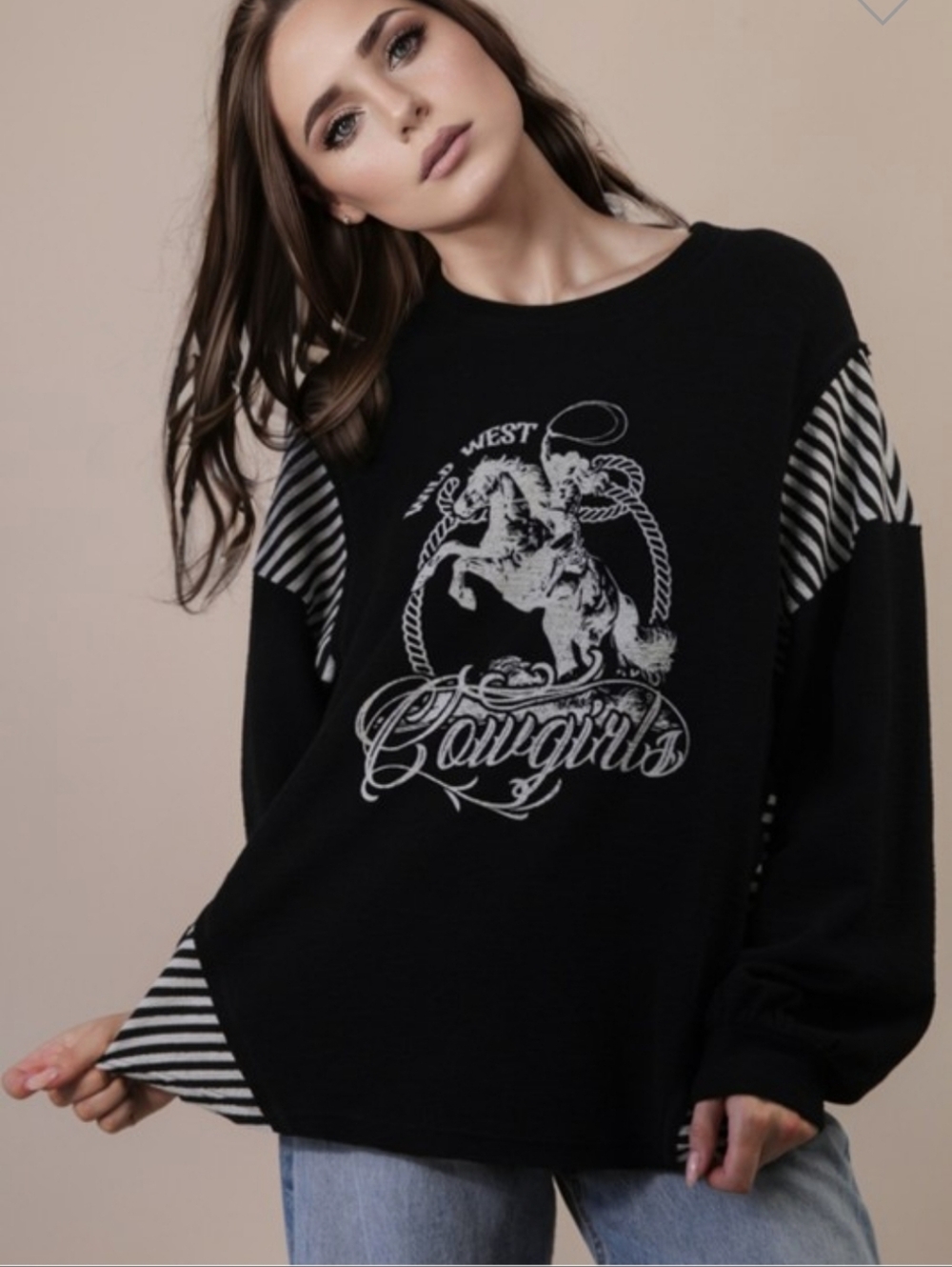 NEW Western Graphic Long Sleeve